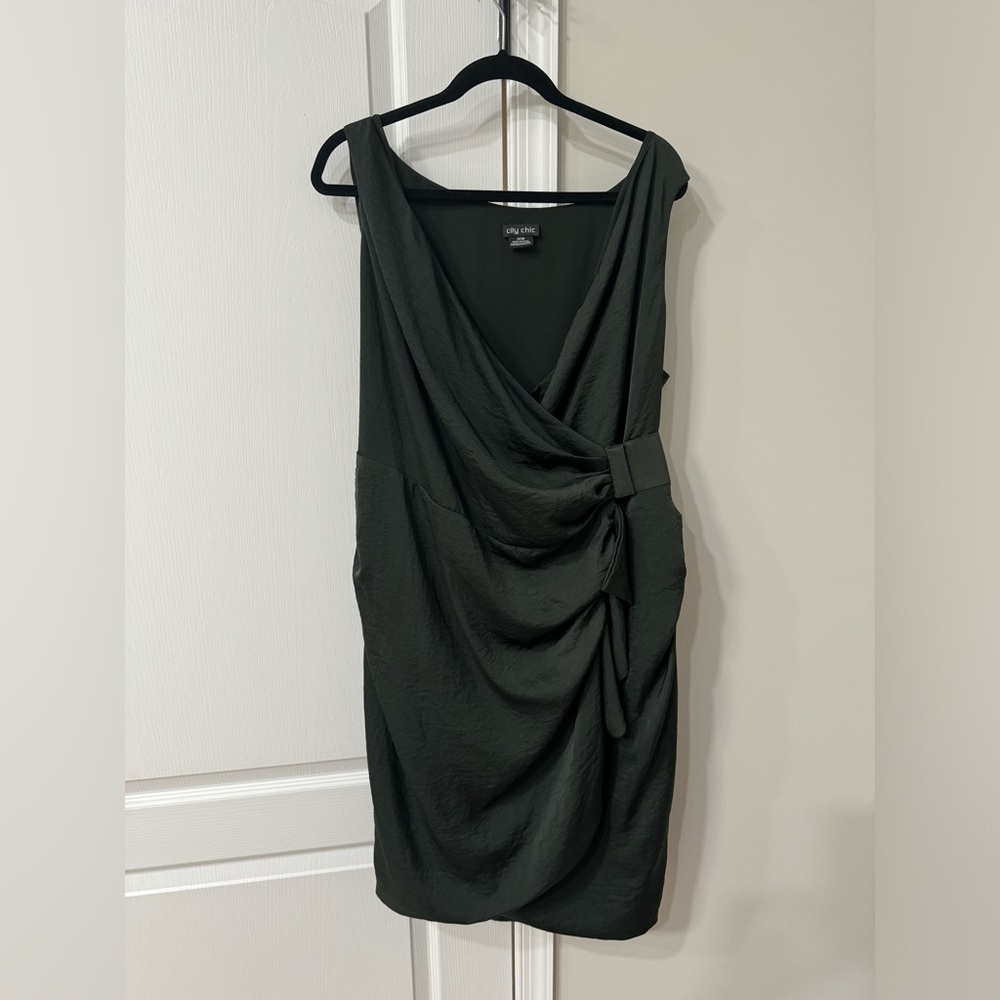 City Chic Wrap Dress